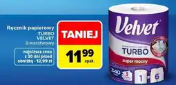 Carrefour Ręcznik papierowy Turbo Velvet oferta