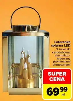 Carrefour Latarenka solarna LED oferta