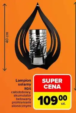 Carrefour Lampion solarny RDS oferta