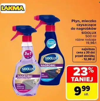 Płyn, mleczko czyszczące do nagrobków SIDOLUX