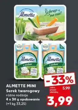 Kaufland ALMETTE MINI Serek twarogowy oferta