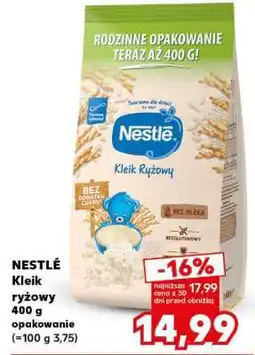 Kaufland NESTLÉ Kleik ryżowy oferta