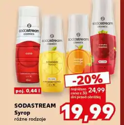 Kaufland SODASTREAM Syrop różne rodzaje oferta