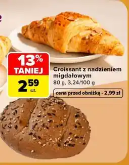Carrefour Croissant z nadzieniem migdałowym oferta