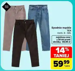 Carrefour Spodnie męskie oferta