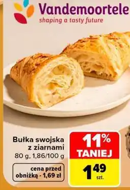 Carrefour Bułka swojska z ziarnami oferta