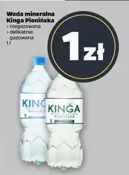 Netto Woda mineralna KINGA PIENIŃSKA oferta
