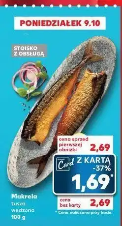 Kaufland Makrela tusza wędzona 1 KG oferta