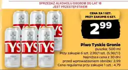 Netto Piwo TYSKIE GRONIE oferta
