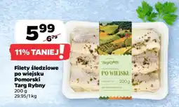 Netto Filety śledziowe po wiejsku Pomorski Targ Rybny oferta