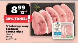 Netto Schab wieprzowy bez kości Sztuka Mięsa oferta