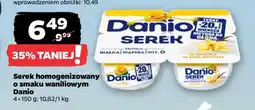 Netto Serek homogenizowany o smaku waniliowym Danio oferta