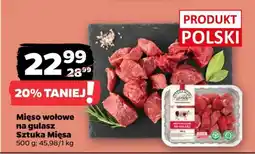Netto Mięso wołowe na gulasz Sztuka Mięsa oferta