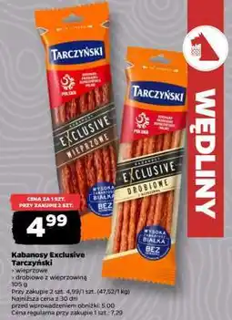 Netto Kabanosy Exclusive Tarczyński oferta