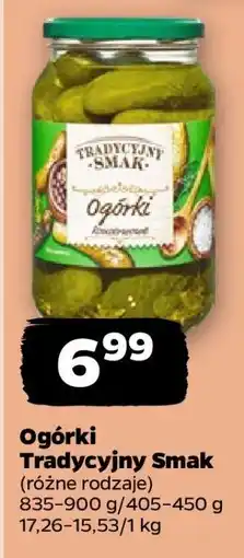 Netto Ogórki Tradycyjny Smak oferta