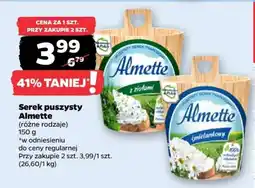 Netto Serek puszysty Almette oferta