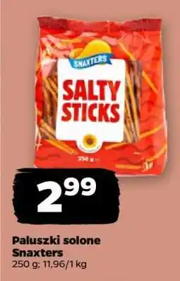 Netto Paluszki solone Snaxters oferta