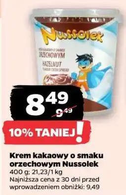 Netto Krem kakaowy o smaku orzechowym Nussolek oferta