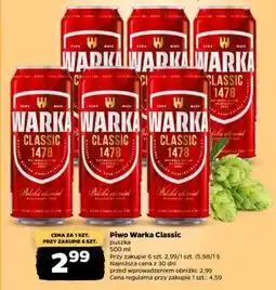 Netto Piwo Warka Classic oferta