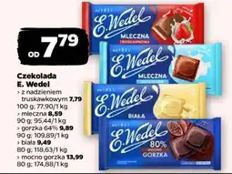Netto Czekolada E. Wedel z nadzieniem truskawkowym oferta