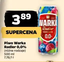 Netto Piwo Warka Radler 0,0% oferta