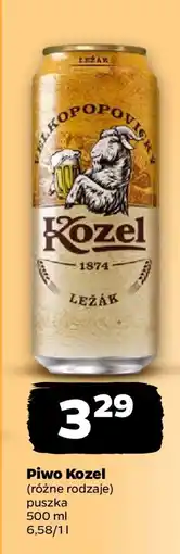 Netto Piwo** KOZEL oferta