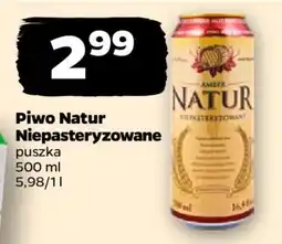 Netto Piwo Natur niepasteryzowane oferta