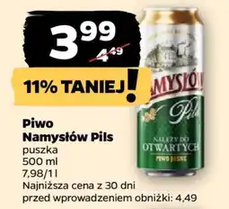 Netto PIWO NAMYSŁÓW PILS oferta