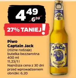 Netto Piwo Captain Jack oferta