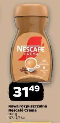 Netto Kawa rozpuszczalna NESCAFÉ CREMA oferta