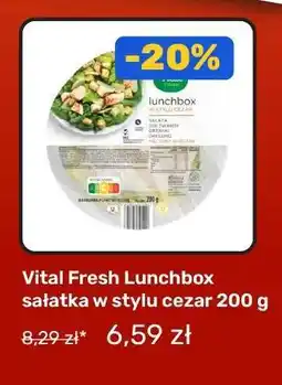 Biedronka Vital Fresh Lunchbox sałatka w stylu cezar 200 g oferta