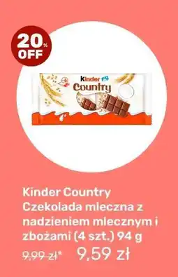 Biedronka Kinder Country oferta