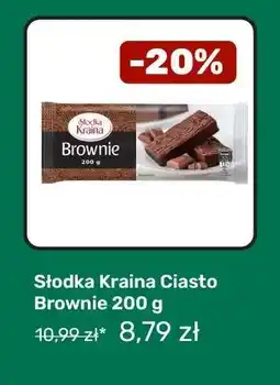 Biedronka Słodka Kraina Ciasto Brownie 200 g oferta