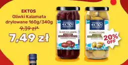 Biedronka EKTOS Oliwki Kalamata drylowane 160g/340g oferta