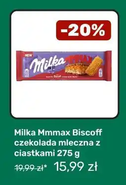 Biedronka Milka Mmmax Biscoff czekolada mleczna z ciastkami 275 g oferta