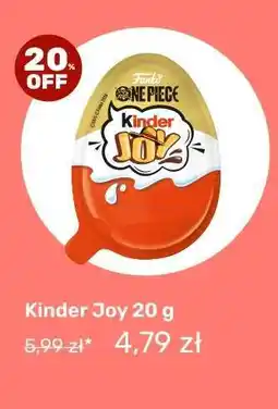 Biedronka KINDER JOY 20 G oferta