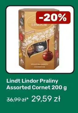 Biedronka Lindt Lindor Praliny Assorted Cornet 200 g oferta