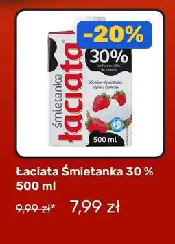 Biedronka Łaciata Śmietanka 30 % 500 ml oferta