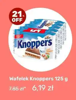 Biedronka Wafelek Knoppers 125 g oferta