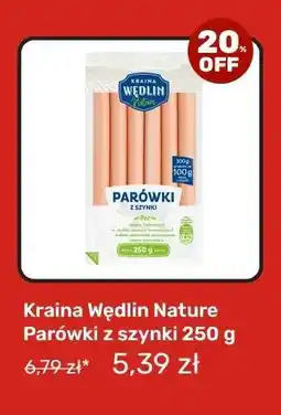 Biedronka Kraina Wędlin Nature Parówki z szynki 250 g oferta