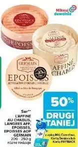 Carrefour Market Ser L'Affiné au Chablis, Langres Aff., Époisses, Époisses AOP Germain oferta