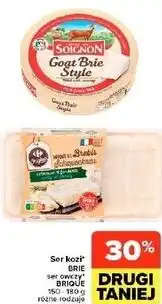 Carrefour Market Ser kozi BRIE, ser owczy BRIQUE oferta