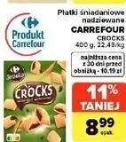Carrefour Market Płatki śniadaniowe nadziewane CARREFOUR CROCKS oferta