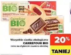 Carrefour Market Wszystkie ciastka ekologiczne CARREFOUR BIO oferta