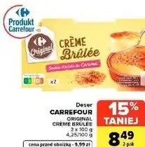 Carrefour Market Deser Crème Brûlée Carrefour Original oferta