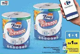 Carrefour Market Ręcznik papierowy Tornado Foxy 3-warstwowy oferta