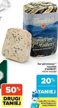 Carrefour Market Ser pleśniowy Fourme d'Ambert oferta
