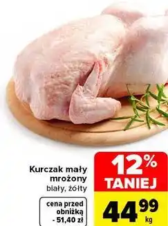 Carrefour Kurczak mały mrożony biały, żółty oferta