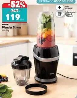 Biedronka HOFFEN Blender fitness czarny oferta