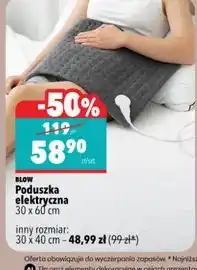 Biedronka Poduszka elektryczna Blow 30 x 60 cm oferta